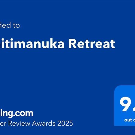 Vila Whitimanuka Retreat Martinborough Exteriér fotografie